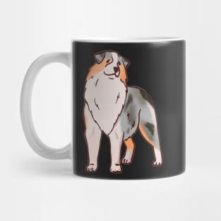 Blue Merle Aussie Mug